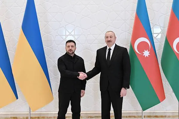 Selenskyj traf den aserbaidschanischen Präsidenten Aliyev