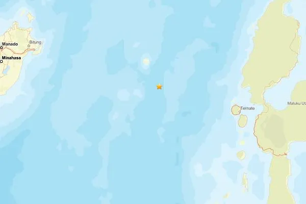 Earthquake in Indonesia