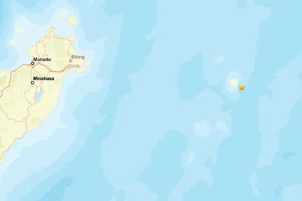 Earthquake in Indonesia