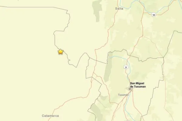 Earthquake in Argentina