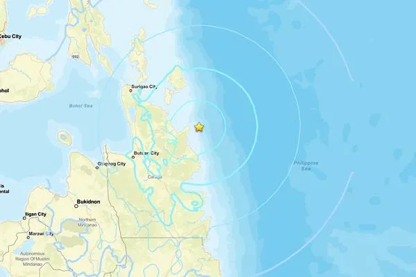 Earthquake in the Philippines