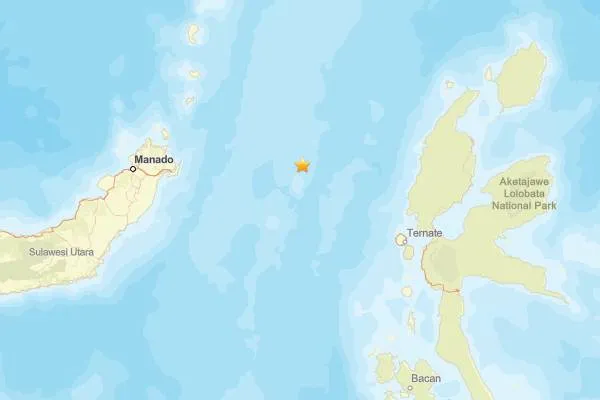 Earthquake in Indonesia