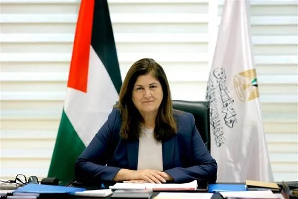 جولات وزيرة الخارجية الفلسطينية شاهين في برشلونة