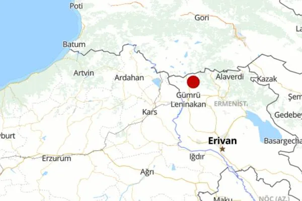 Earthquake of magnitude 4.3 strikes Armenia
