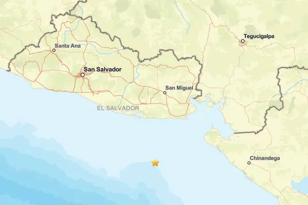Terremoto en El Salvador