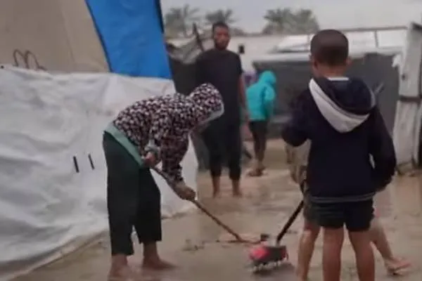 UN: Heavy rains further worsened living conditions for Palestinians in Gaza