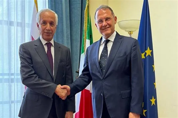 Al Muraikhi met with Italian Deputy Foreign Minister Cirielli