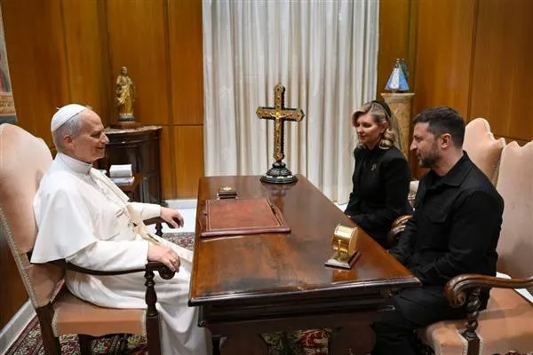 Zelensky met with Pope Leo XIV