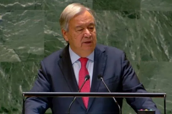 Guterres: The Syrian people should not bear the burden of recovery alone