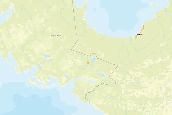 Earthquake in Indonesia