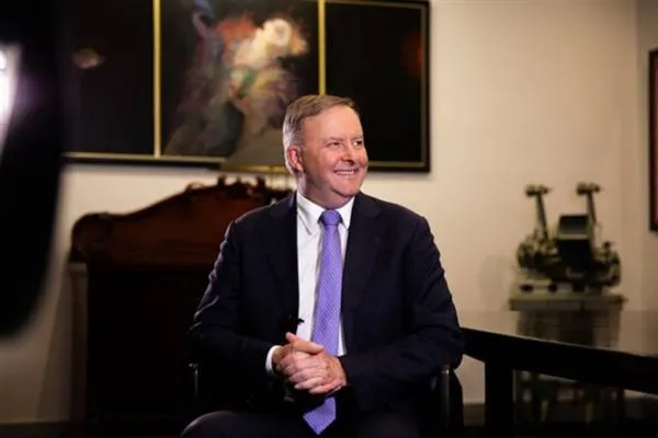 Albanese met with King Charles and Queen Camilla