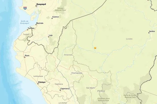 Earthquake in Peru