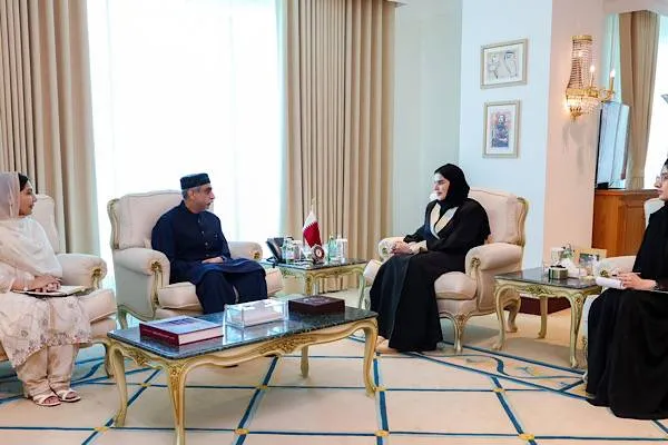 Qatari Minister Al Misnad meets Pakistani Ambassador Amir